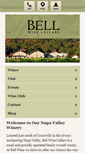 Mobile Screenshot of bellwine.com